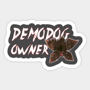 Demodog Owner Sticker